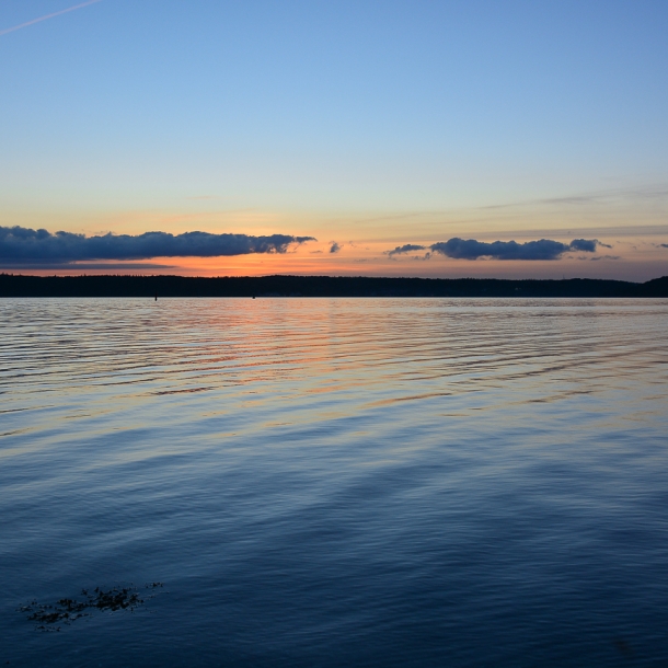 Sonnenuntergang an der Ostsee