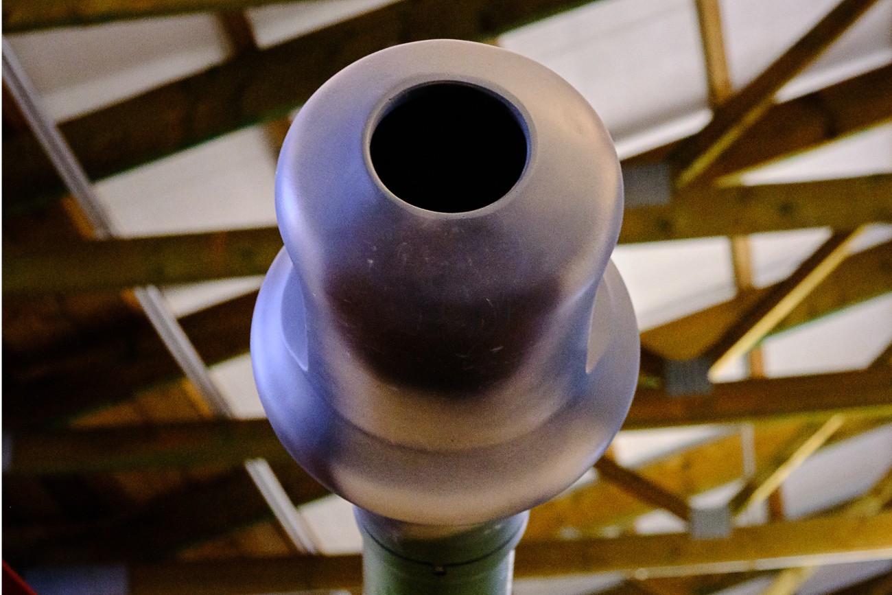 Endstück vom Kanonenlauf