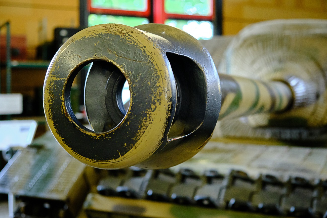 Endstück vom Kanonenlauf