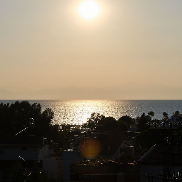 Sonnenuntergang in der T&uuml;rkei