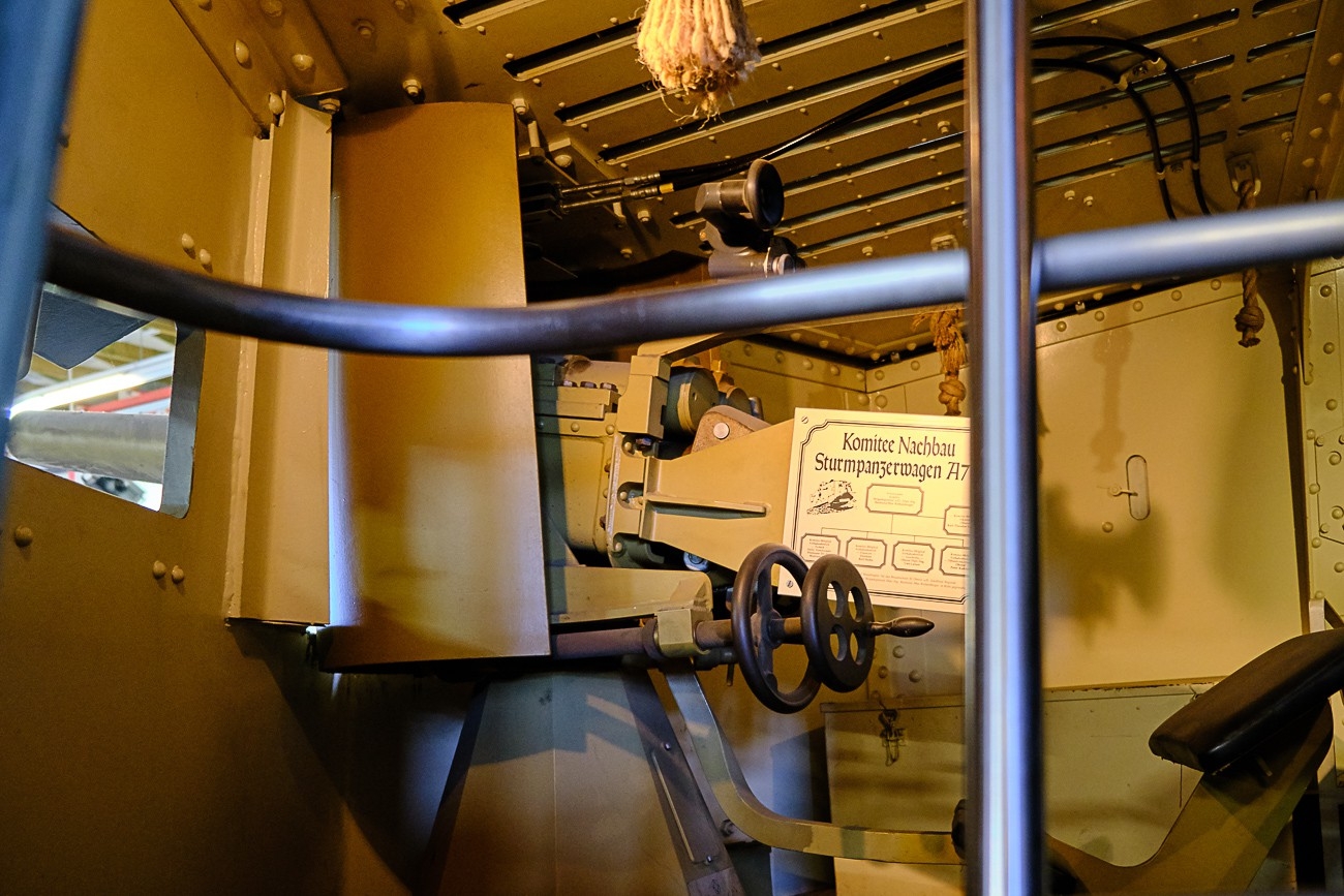Sturmpanzerwagen A 7 V Innen