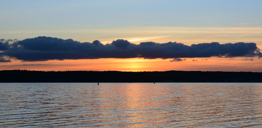 Sonnenuntergang an der Ostsee