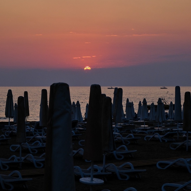 Sonnenuntergang in der Türkei