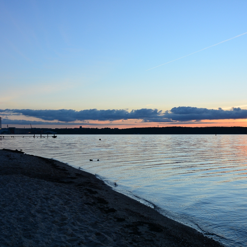 Sonnenuntergang an der Ostsee