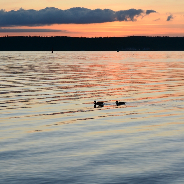 Sonnenuntergang an der Ostsee