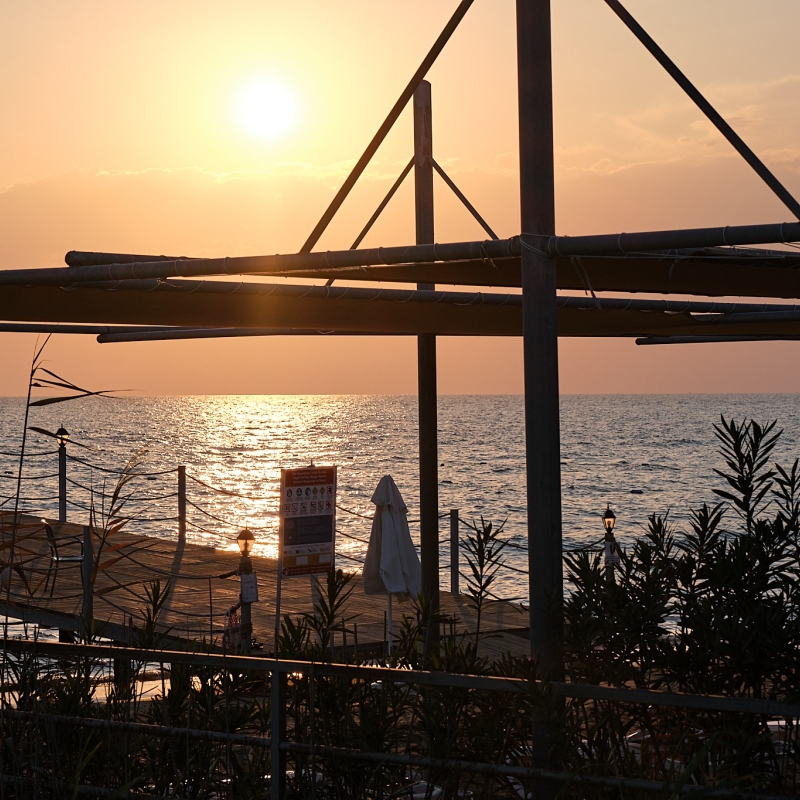 Sonnenuntergang in der Türkei