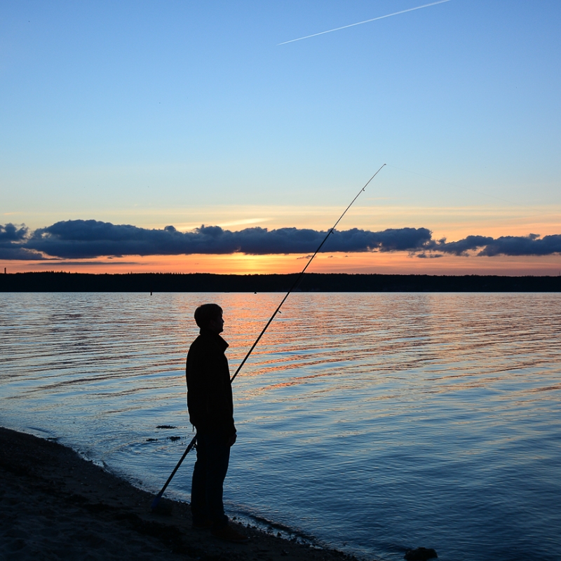 Sonnenuntergang an der Ostsee
